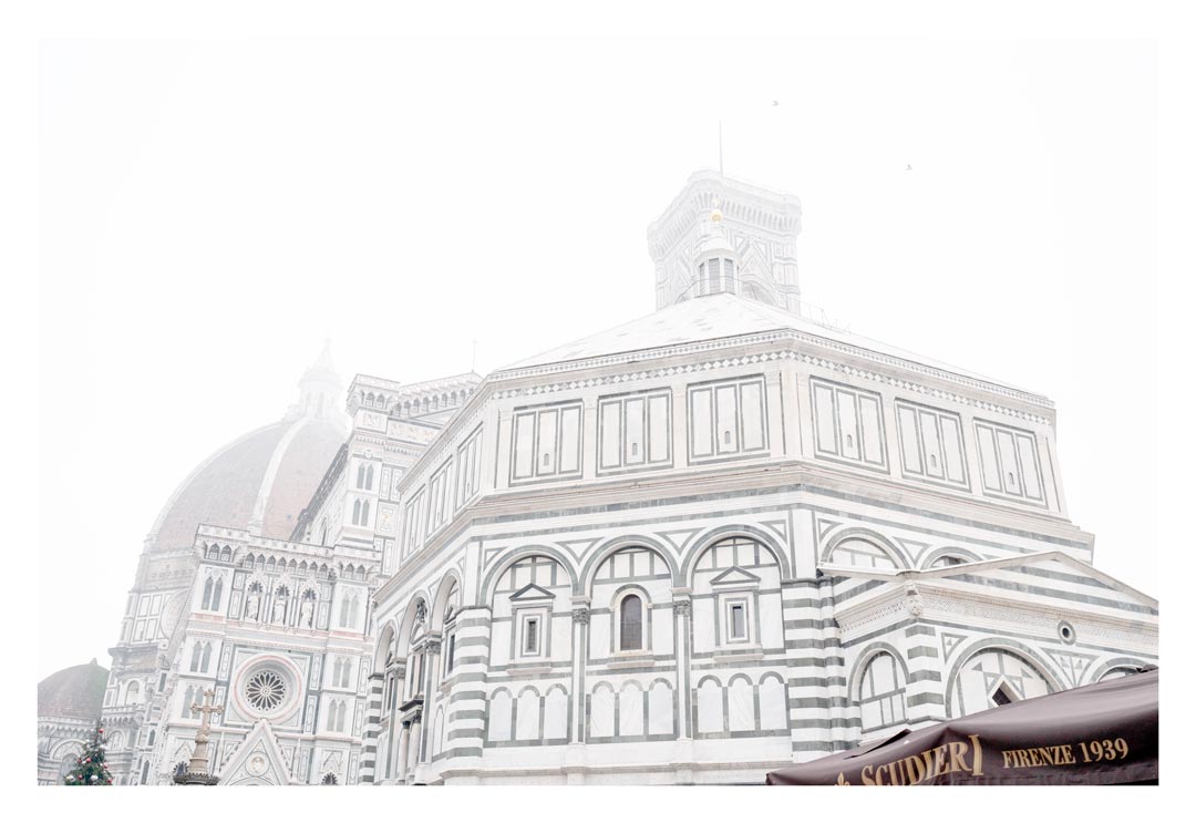 Florence, 'Baptistery in the fog'