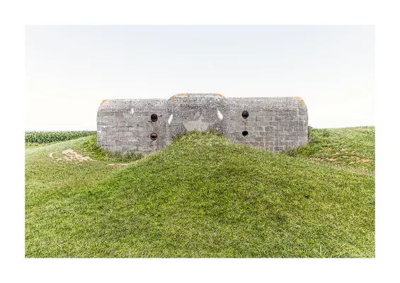04 "Bunker" author's print by Gerard Gazia
