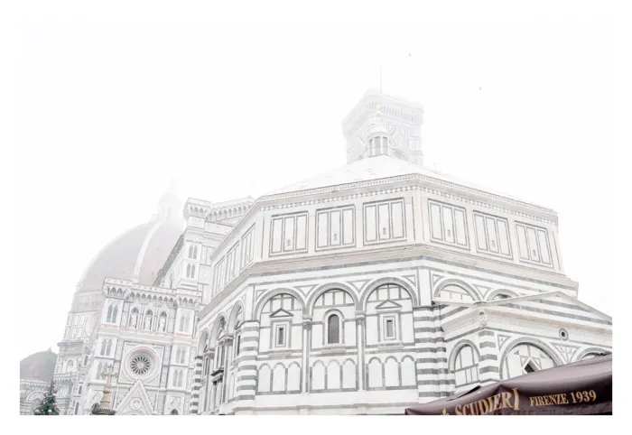 Florence, 'Baptistery in the fog'